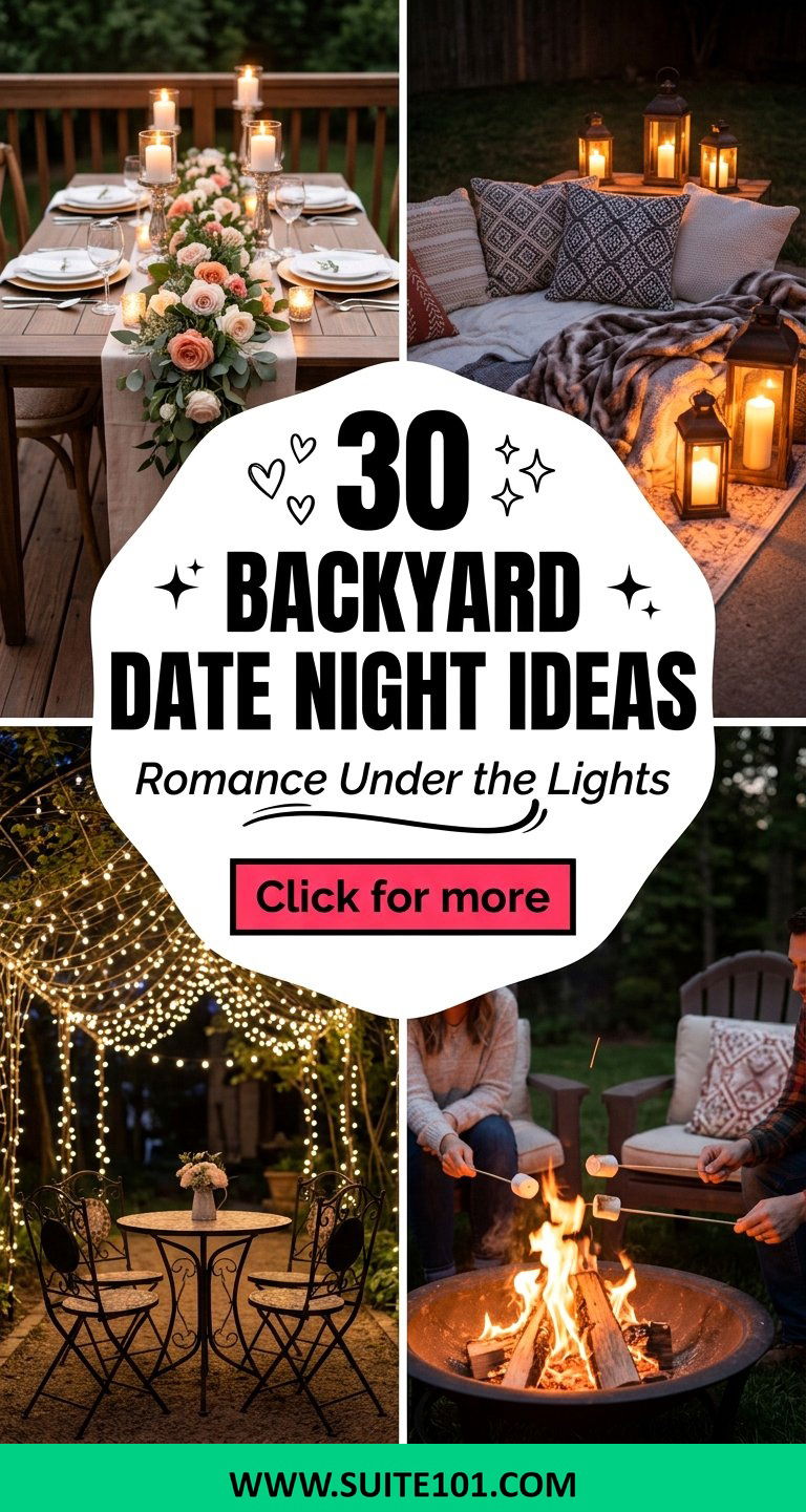30 Backyard Date Night Ideas for Unforgettable Evenings - 30 Backyard Date Night Ideas for Unforgettable Evenings