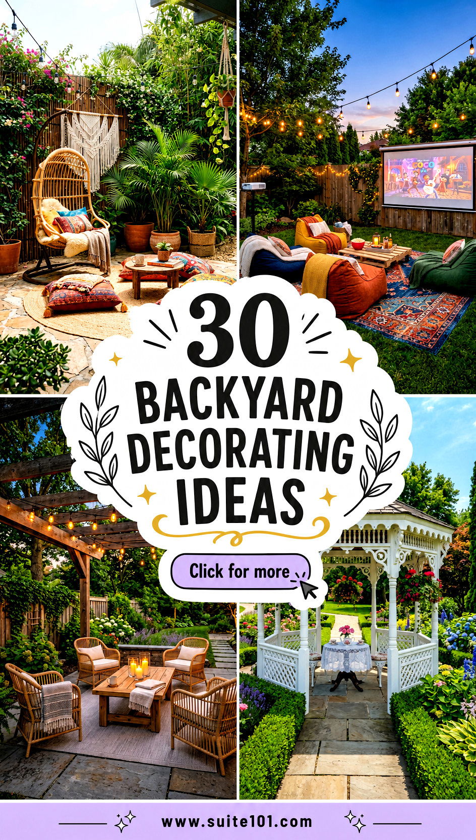 30 Backyard Decorating Ideas That Turn Your Yard Into a Retreat - 30 Backyard Decorating Ideas That Turn Your Yard Into a Retreat
