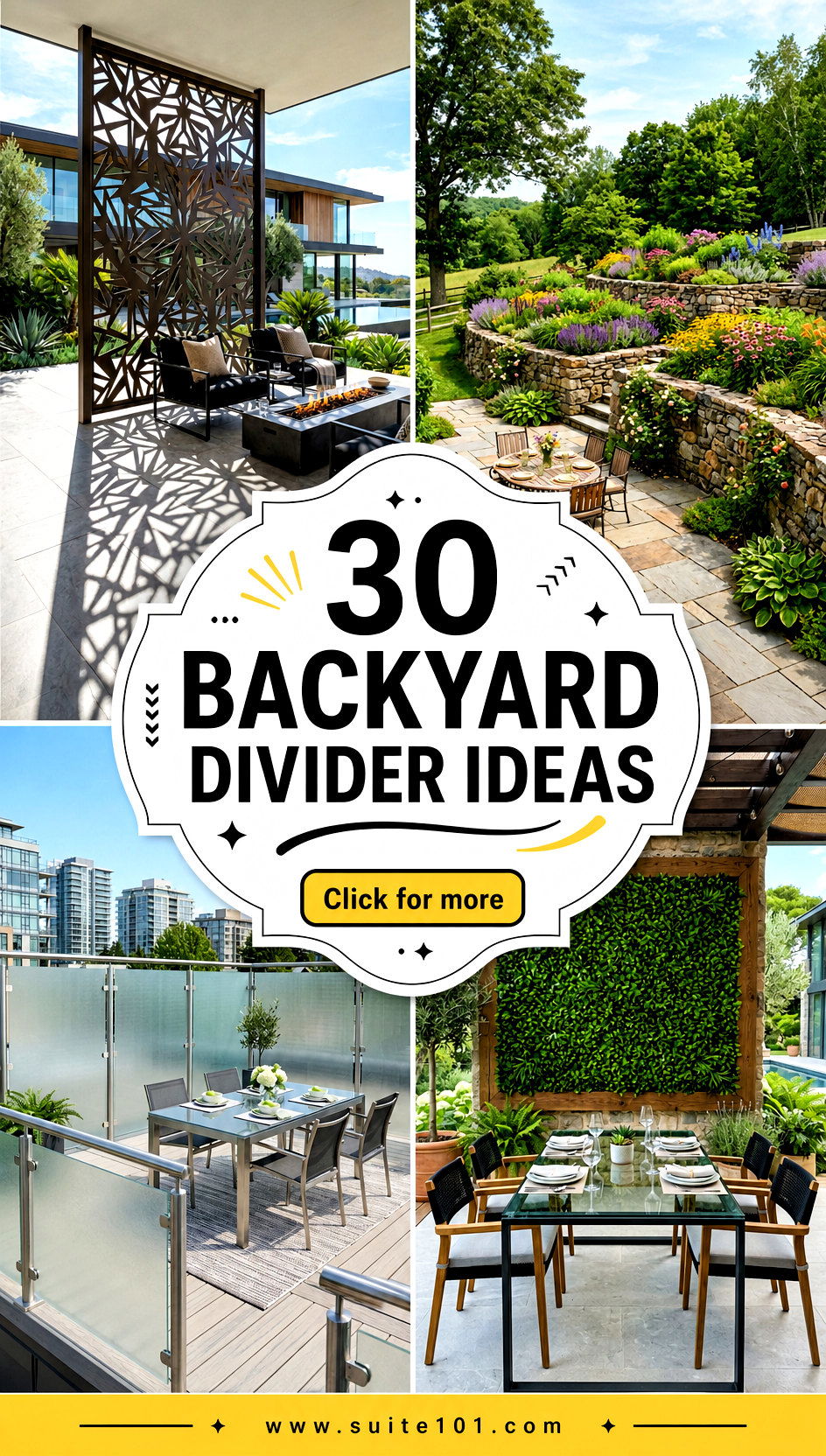 30 Backyard Divider Ideas for Privacy Without Blocking Light - 30 Backyard Divider Ideas for Privacy Without Blocking Light