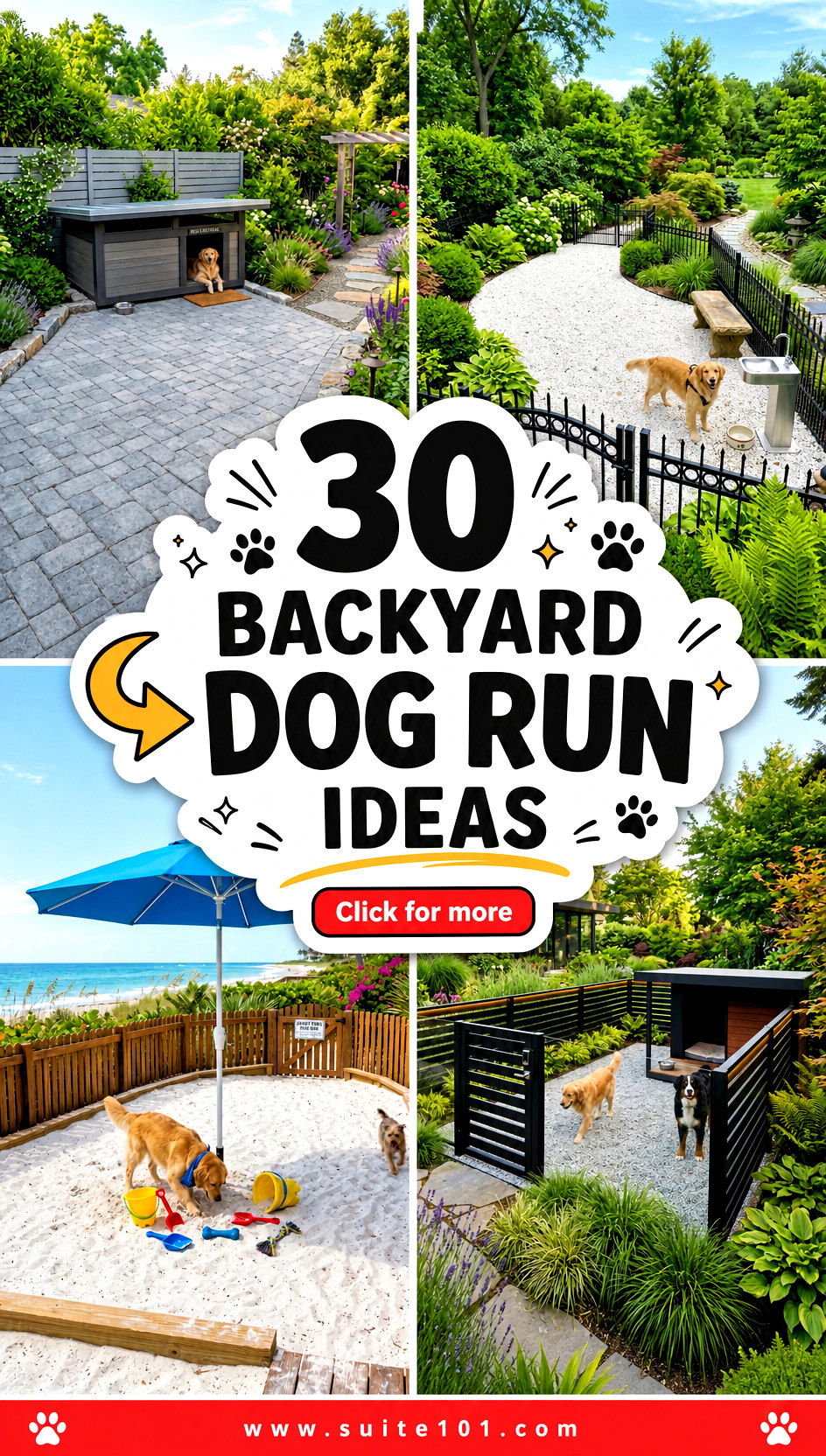 30 Backyard Dog Run Ideas Your Pup Will Love with Smart Design - 30 Backyard Dog Run Ideas Your Pup Will Love with Smart Design
