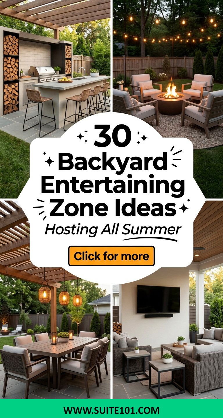 30 Backyard Entertaining Zone Ideas for Hosting All Summer - 30 Backyard Entertaining Zone Ideas for Hosting All Summer