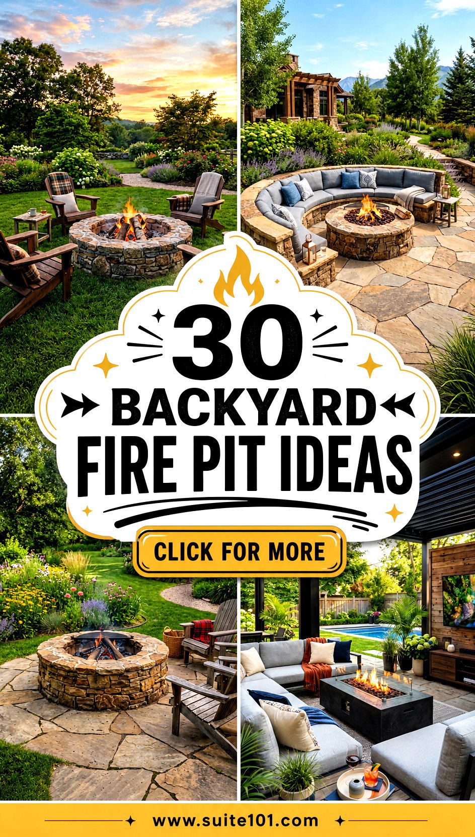 30 Backyard Fire Pit Ideas for Cozy Nights and Easy Gatherings - 30 Backyard Fire Pit Ideas for Cozy Nights and Easy Gatherings