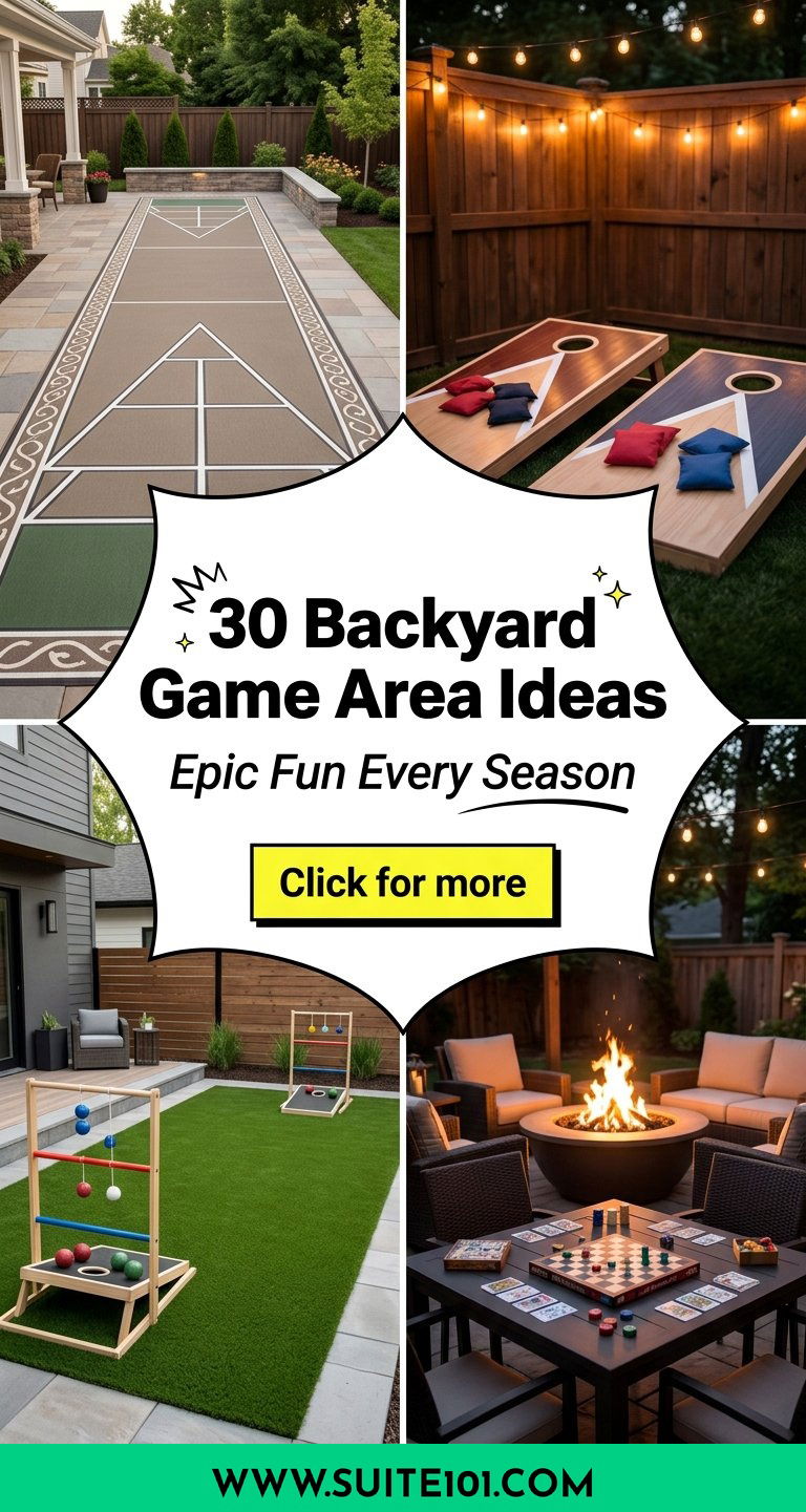 30 Backyard Game Area Ideas for Epic Family Fun Every Season - 30 Backyard Game Area Ideas for Epic Family Fun Every Season