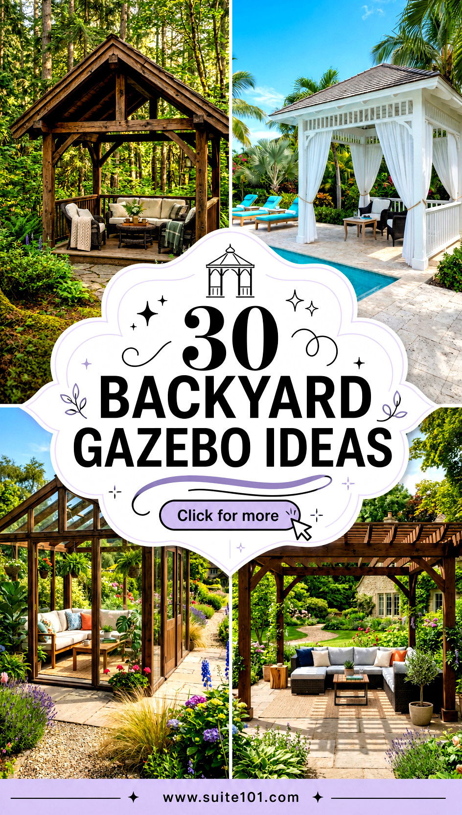 30 Backyard Gazebo Ideas to Create Cozy Outdoor Retreats - 30 Backyard Gazebo Ideas to Create Cozy Outdoor Retreats