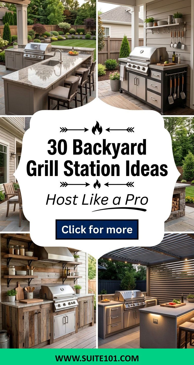 30 Backyard Grill Station Ideas for Hosting Like a Pro at Home - 30 Backyard Grill Station Ideas for Hosting Like a Pro at Home