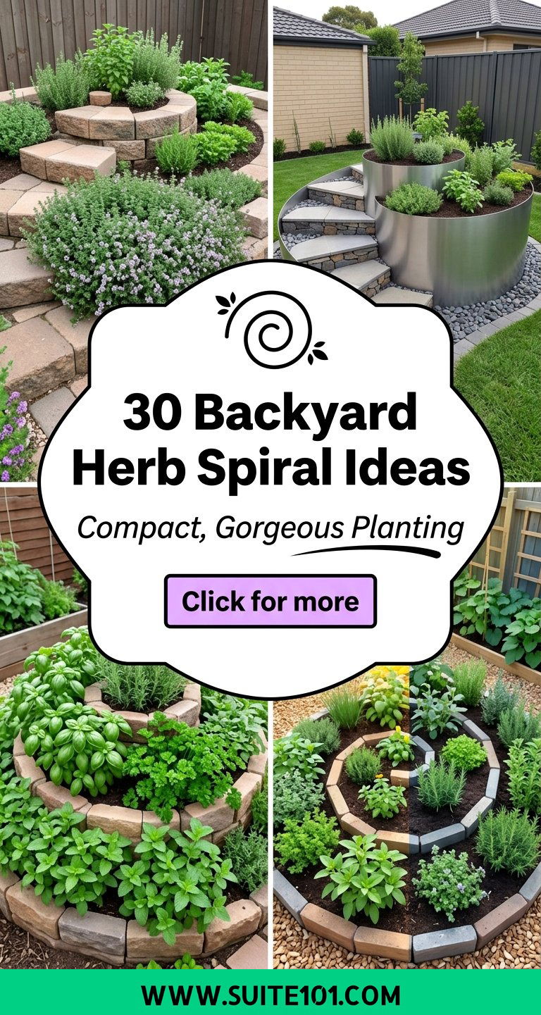 30 Backyard Herb Spiral Ideas for Compact Gorgeous Planting - 30 Backyard Herb Spiral Ideas for Compact, Gorgeous Planting