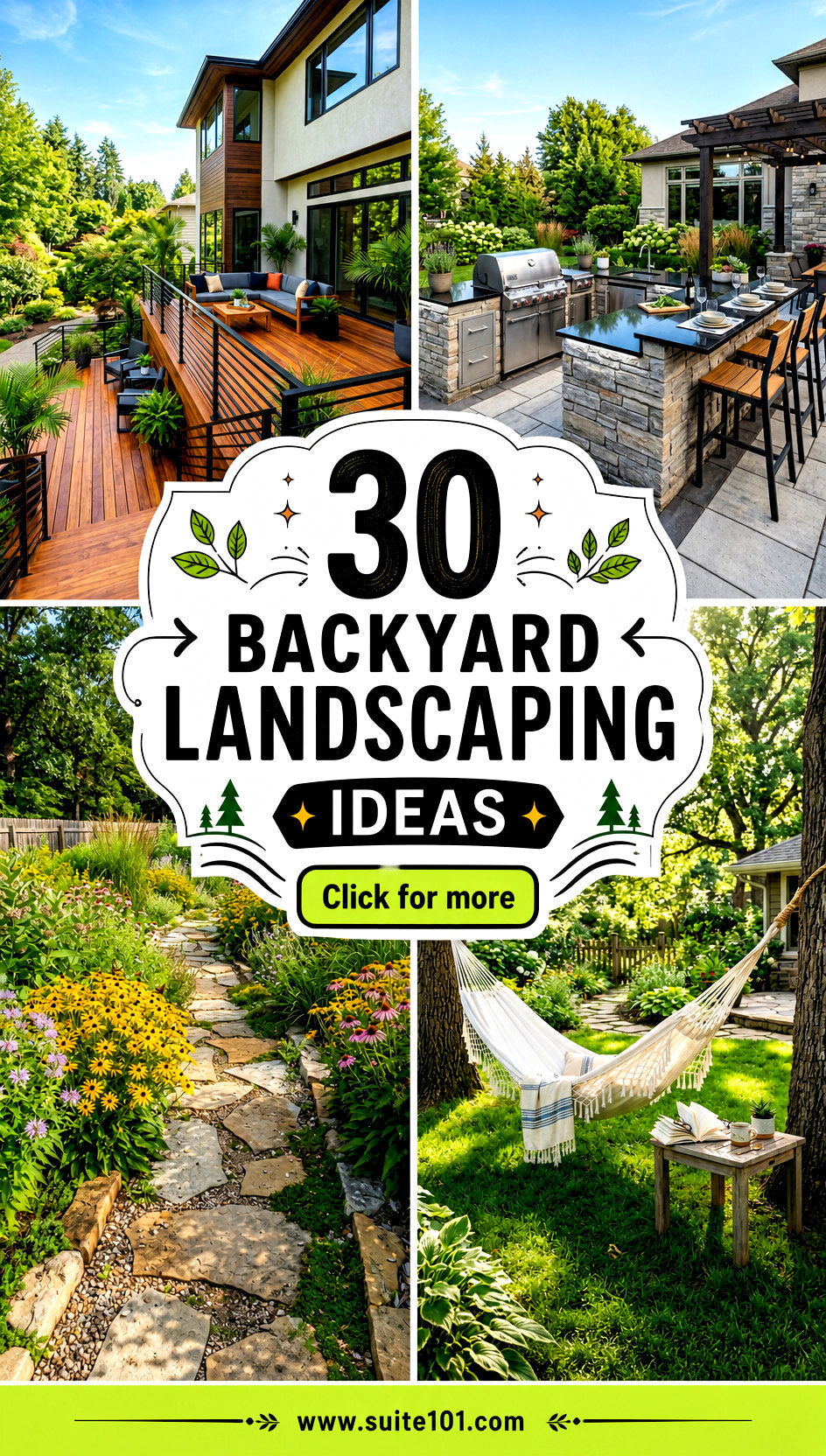 30 Backyard Landscaping Ideas to Transform Your Outdoor Space - 30 Backyard Landscaping Ideas to Transform Your Outdoor Space