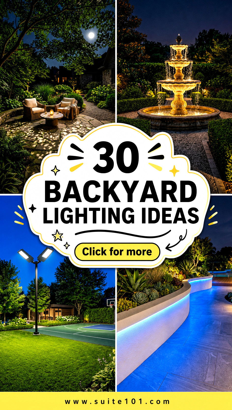 30 Backyard Lighting Ideas to Make Your Space Shine After Dark - 30 Backyard Lighting Ideas to Make Your Space Shine After Dark