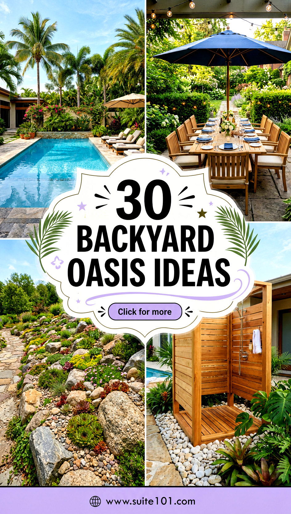 30 Backyard Oasis Ideas for a Relaxing Outdoor Escape Today - 30 Backyard Oasis Ideas for a Relaxing Outdoor Escape Today