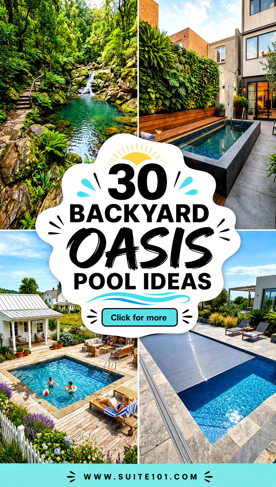 30 Backyard Oasis Pool Ideas for a Resort-Style Backyard - 30 Backyard Oasis Pool Ideas for a Resort-Style Backyard
