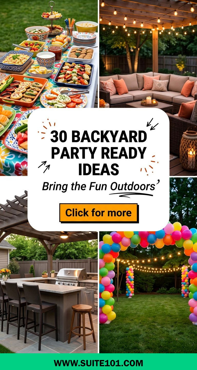30 Backyard Party Ready Ideas for Effortless Outdoor Fun - 30 Backyard Party Ready Ideas for Effortless Outdoor Fun