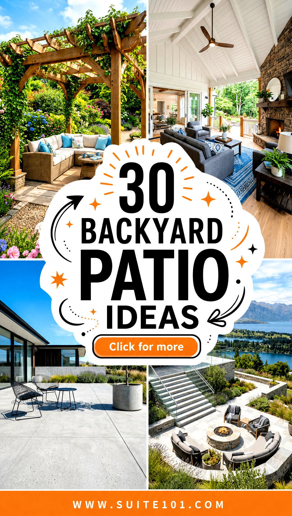 30 Backyard Patio Ideas for a Stunning Outdoor Living Space - 30 Backyard Patio Ideas for a Stunning Outdoor Living Space