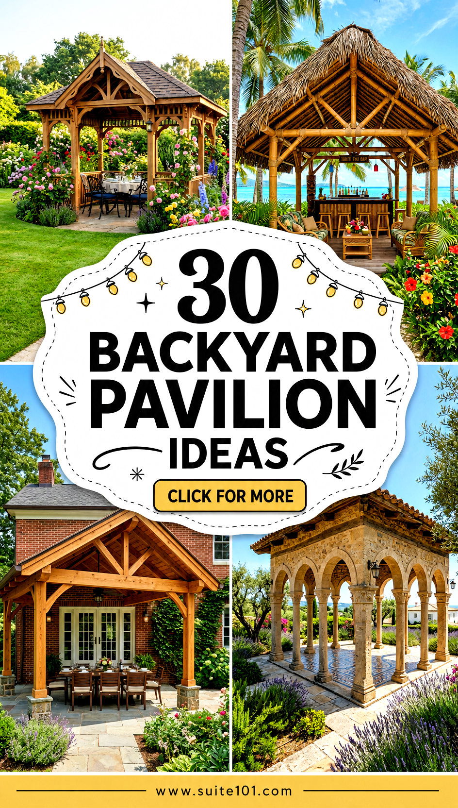 30 Backyard Pavilion Ideas for Hosting Nights in Style At Home - 30 Backyard Pavilion Ideas for Hosting Nights in Style At Home