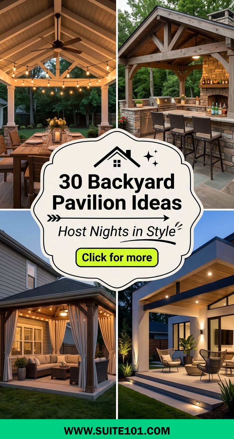 30 Backyard Pavilion Ideas for Hosting Nights in Style At Home - 30 Backyard Pavilion Ideas for Hosting Nights in Style At Home