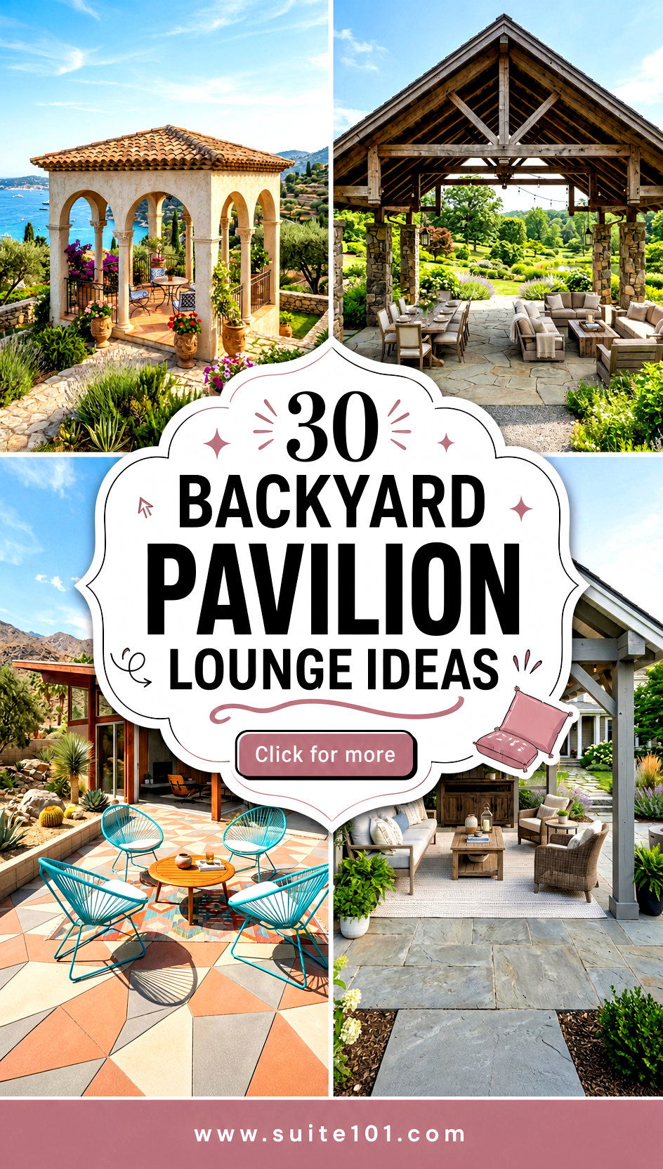 30 Backyard Pavilion Lounge Ideas for Shade and Style Outdoors - 30 Backyard Pavilion Lounge Ideas for Shade and Style Outdoors