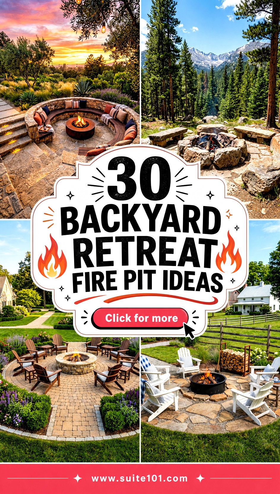 30 Backyard Retreat Fire Pit Ideas for Cozy Nights in Your Yard - 30 Backyard Retreat Fire Pit Ideas for Cozy Nights in Your Yard