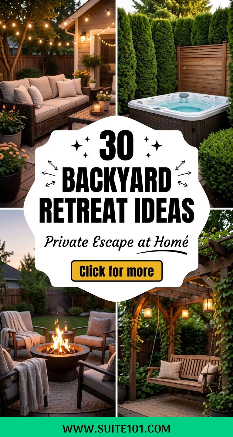 30 Backyard Retreat Ideas for a Private Escape Right at Home - 30 Backyard Retreat Ideas for a Private Escape Right at Home