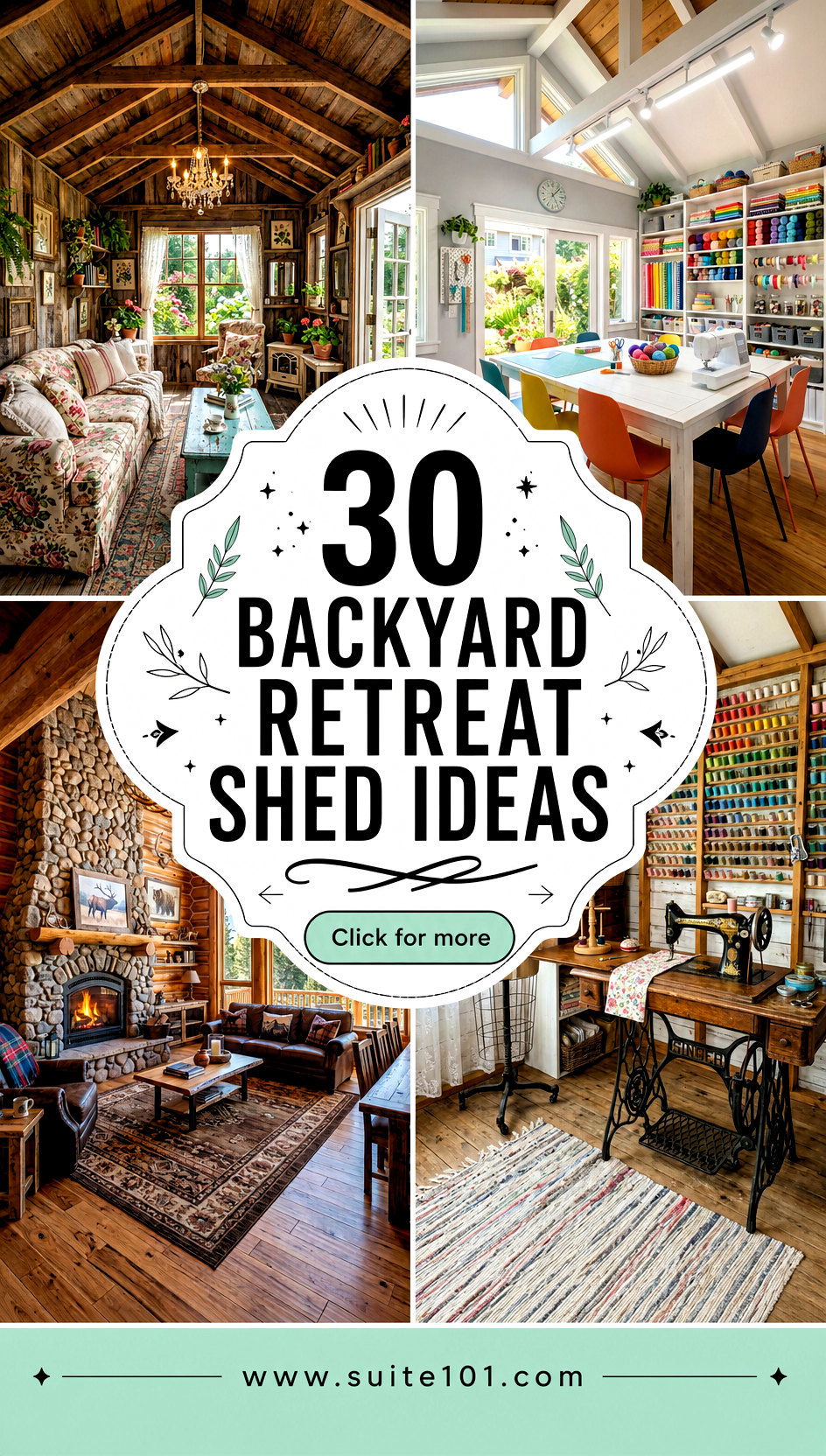 30 Backyard Retreat Shed Ideas for a Calm Workspace or Studio - 30 Backyard Retreat Shed Ideas for a Calm Workspace or Studio
