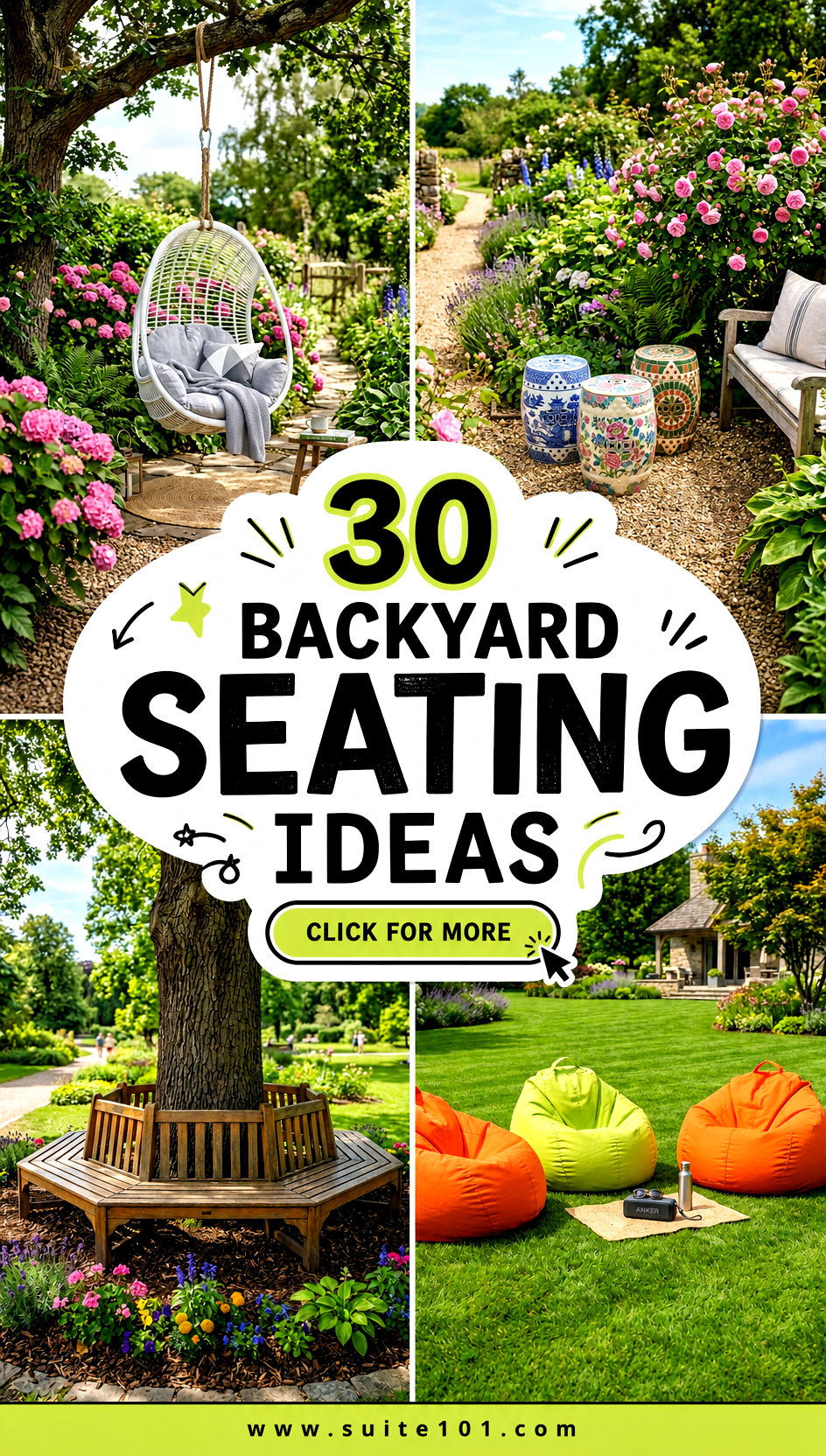 30 Backyard Seating Ideas to Upgrade Comfort for Every Guest - 30 Backyard Seating Ideas to Upgrade Comfort for Every Guest