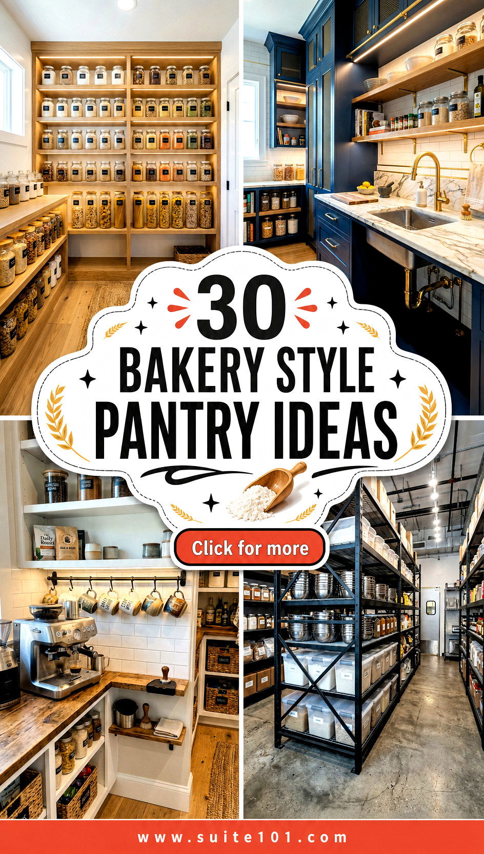 30 Bakery Style Pantry Ideas for Stunning Organized Storage - 30 Bakery Style Pantry Ideas for Stunning, Organized Storage
