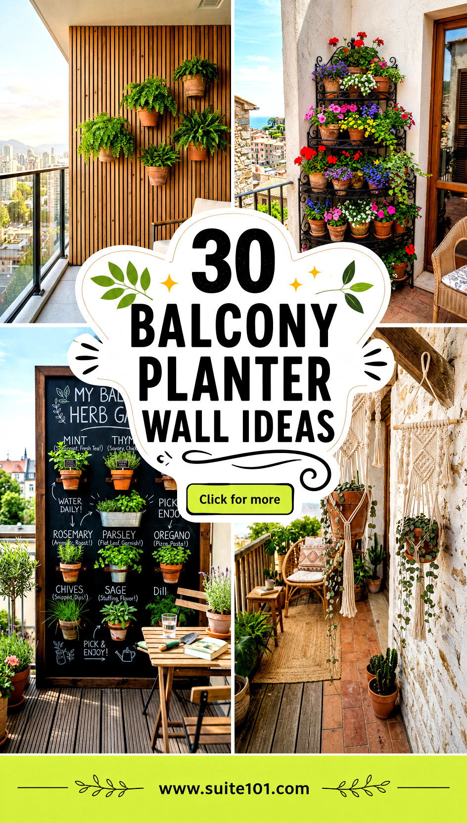 30 Balcony Planter Wall Ideas to Turn Any Wall Into Green - 30 Balcony Planter Wall Ideas to Turn Any Wall Into Green