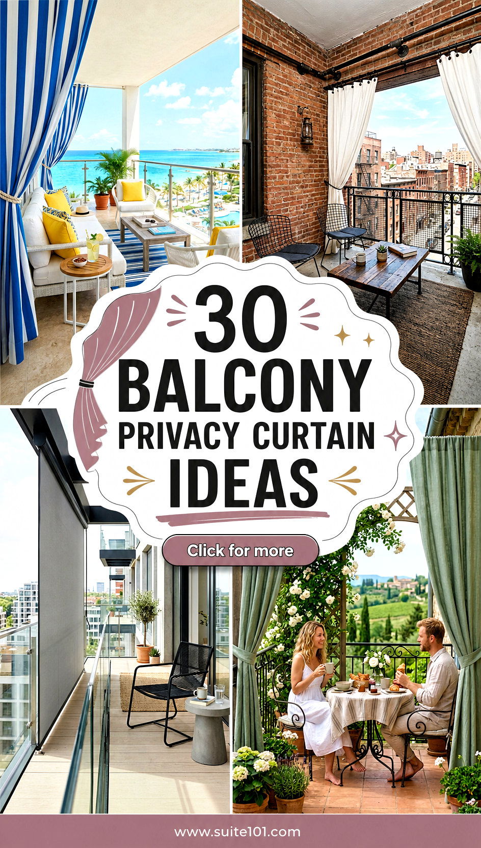 30 Balcony Privacy Curtain Ideas for a Chic Private Retreat - 30 Balcony Privacy Curtain Ideas for a Chic, Private Retreat