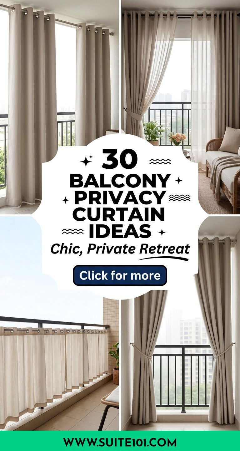 30 Balcony Privacy Curtain Ideas for a Chic Private Retreat - 30 Balcony Privacy Curtain Ideas for a Chic, Private Retreat