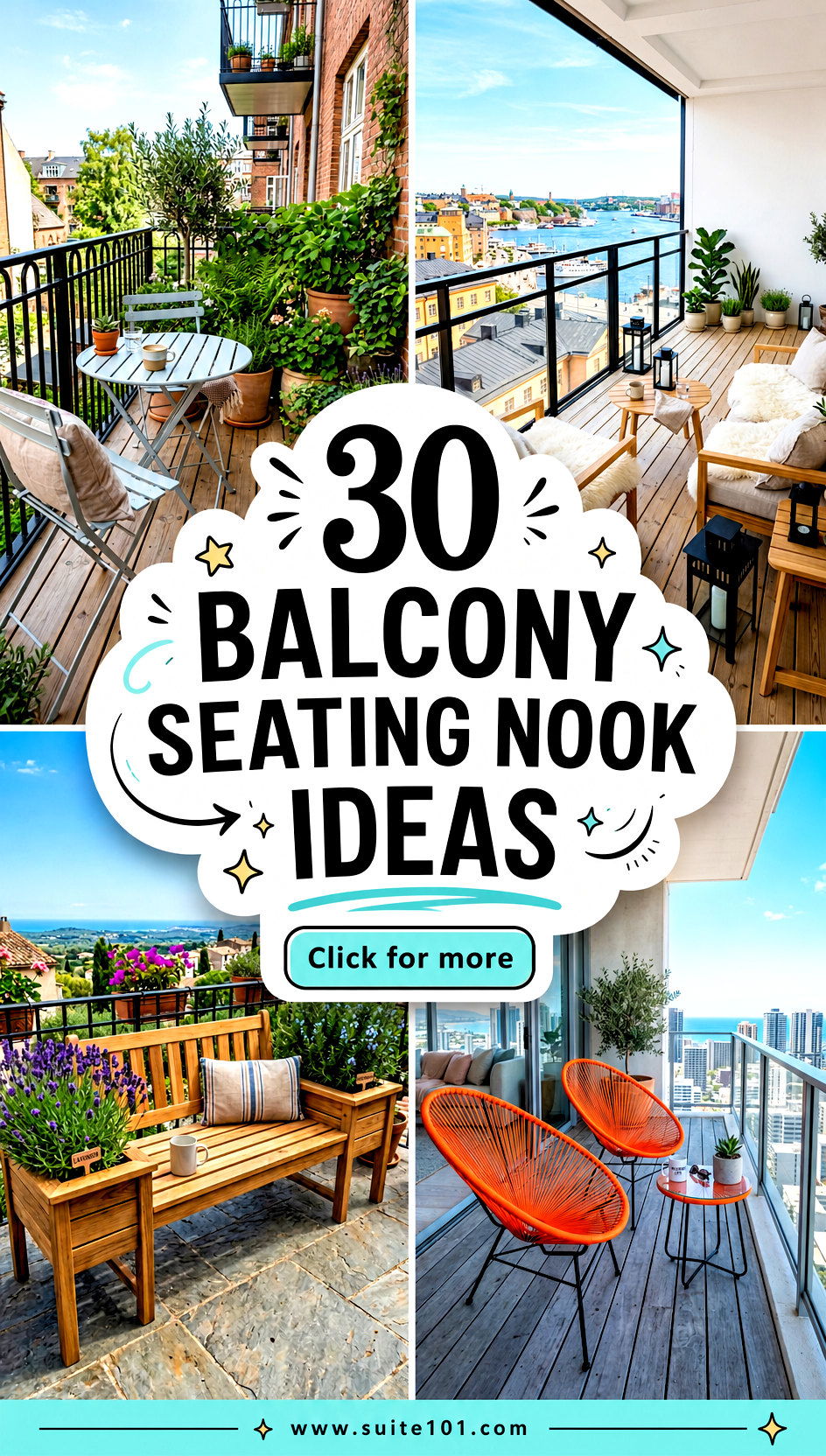 30 Balcony Seating Nook Ideas for Cozy Corners to Relax - 30 Balcony Seating Nook Ideas for Cozy Corners to Relax