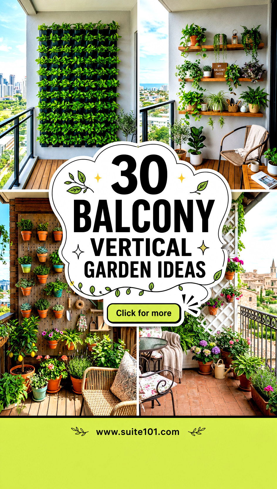 30 Balcony Vertical Garden Ideas to Maximize Small Space - 30 Balcony Vertical Garden Ideas to Maximize Small Space