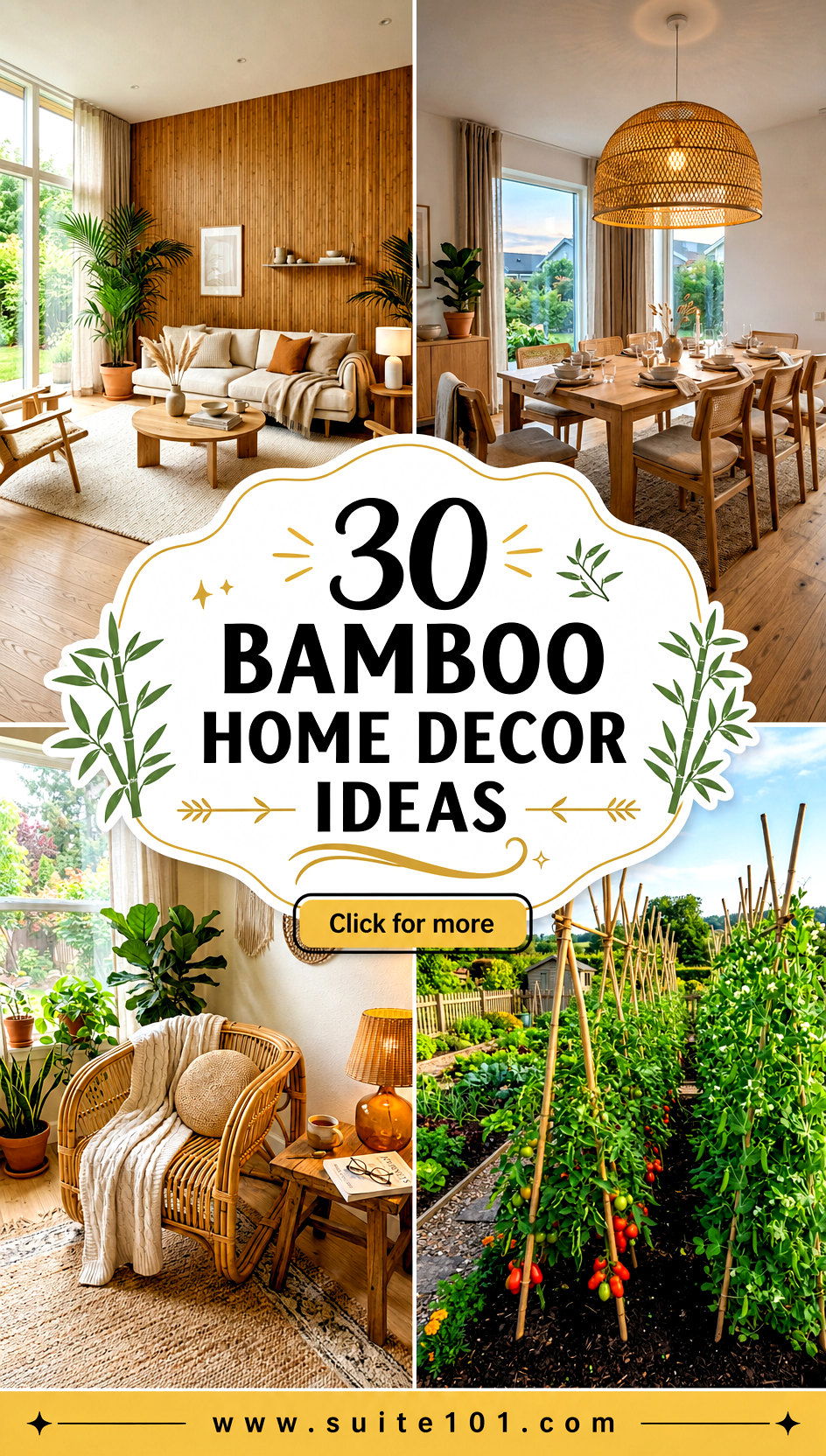 30 Bamboo Home Decor Ideas to Warm Up Every Room Instantly - 30 Bamboo Home Decor Ideas to Warm Up Every Room Instantly