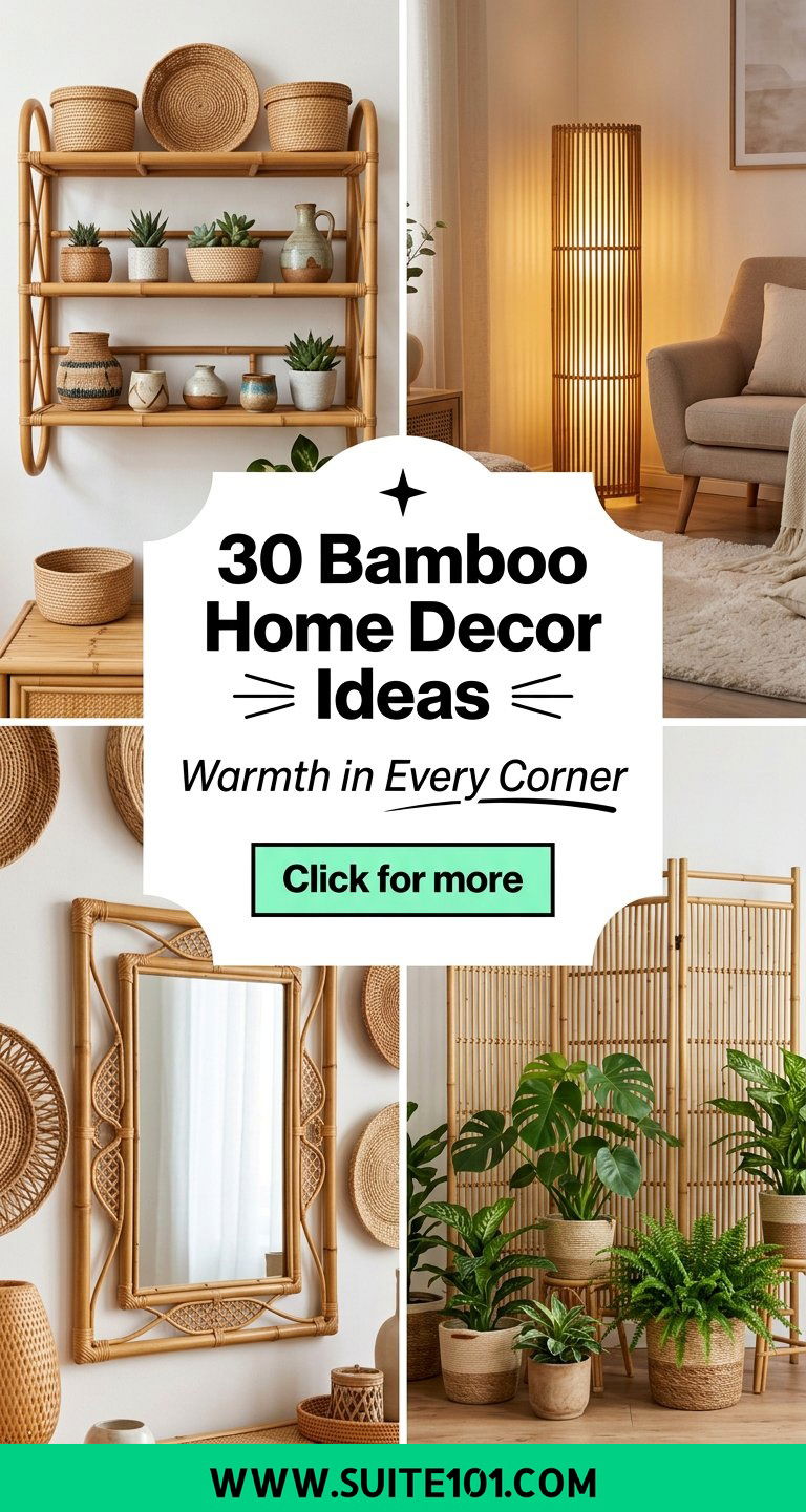 30 Bamboo Home Decor Ideas to Warm Up Every Room Instantly - 30 Bamboo Home Decor Ideas to Warm Up Every Room Instantly