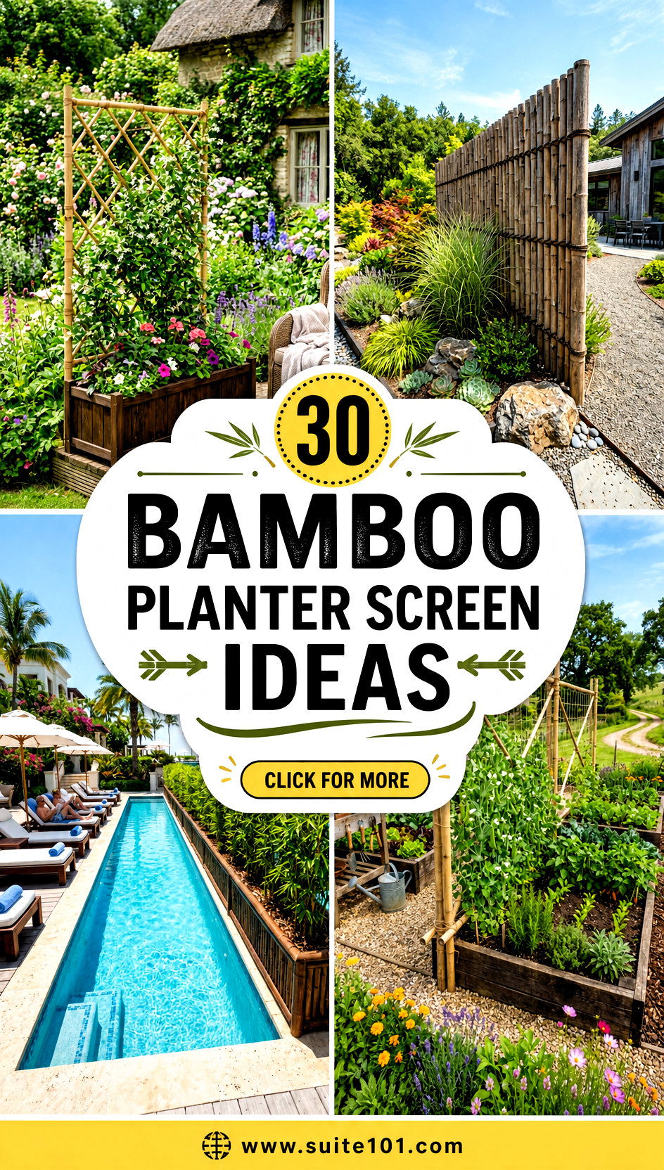 30 Bamboo Planter Screen Ideas Create Privacy Outdoors - 30 Bamboo Planter Screen Ideas: Create Privacy Outdoors