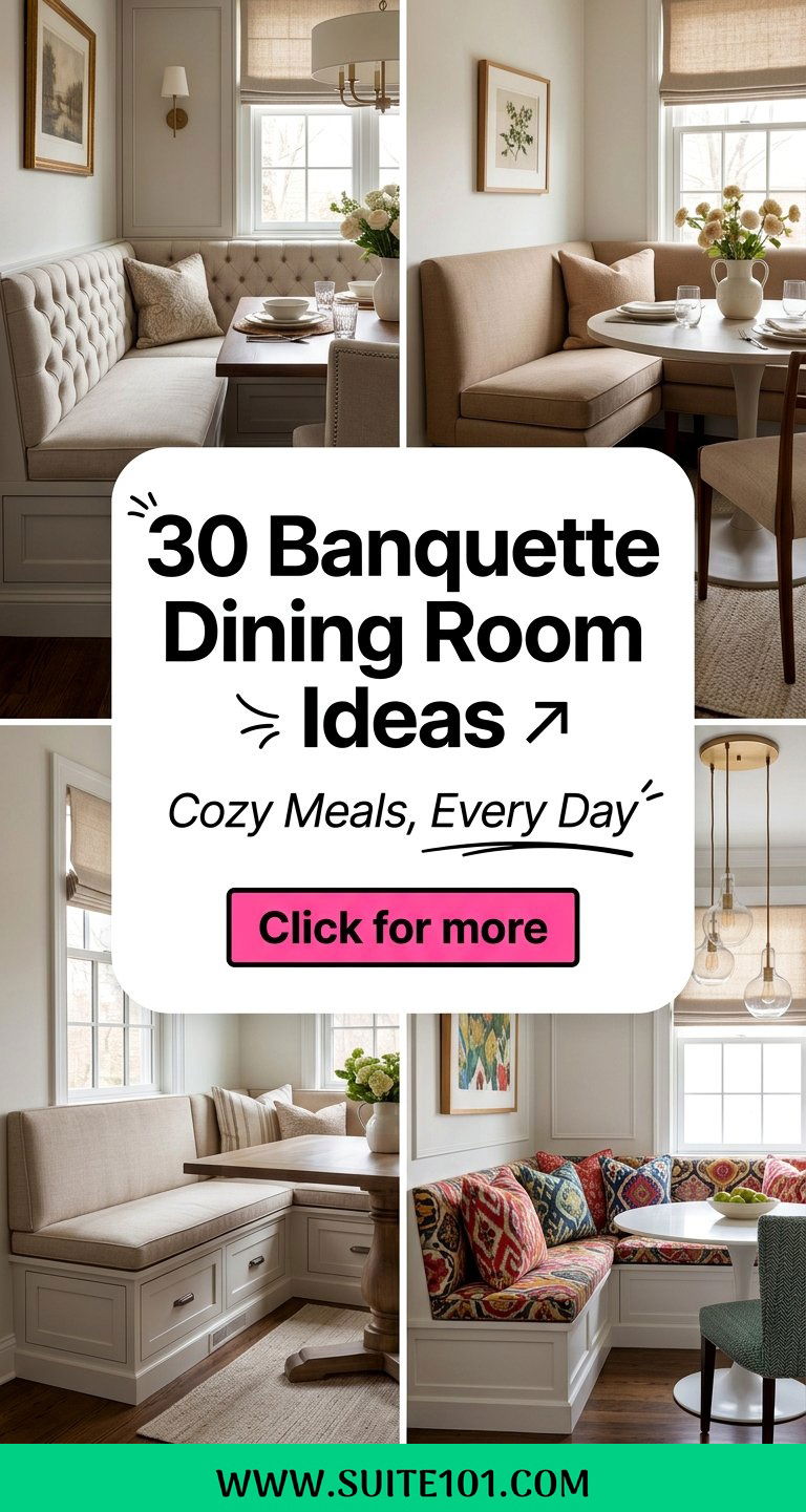 30 Banquette Dining Room Ideas for Cozy Family Meals Every Day - 30 Banquette Dining Room Ideas for Cozy Family Meals Every Day