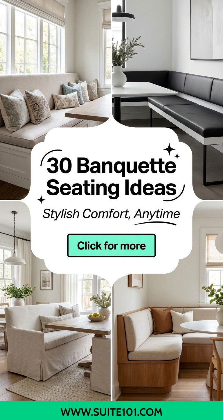 30 Banquette Seating Ideas for Stylish Comfort in Any Space - 30 Banquette Seating Ideas for Stylish Comfort in Any Space