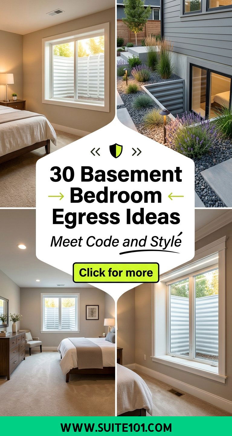 30 Basement Bedroom Egress Ideas Meet Code and Style Easily - 30 Basement Bedroom Egress Ideas: Meet Code and Style Easily