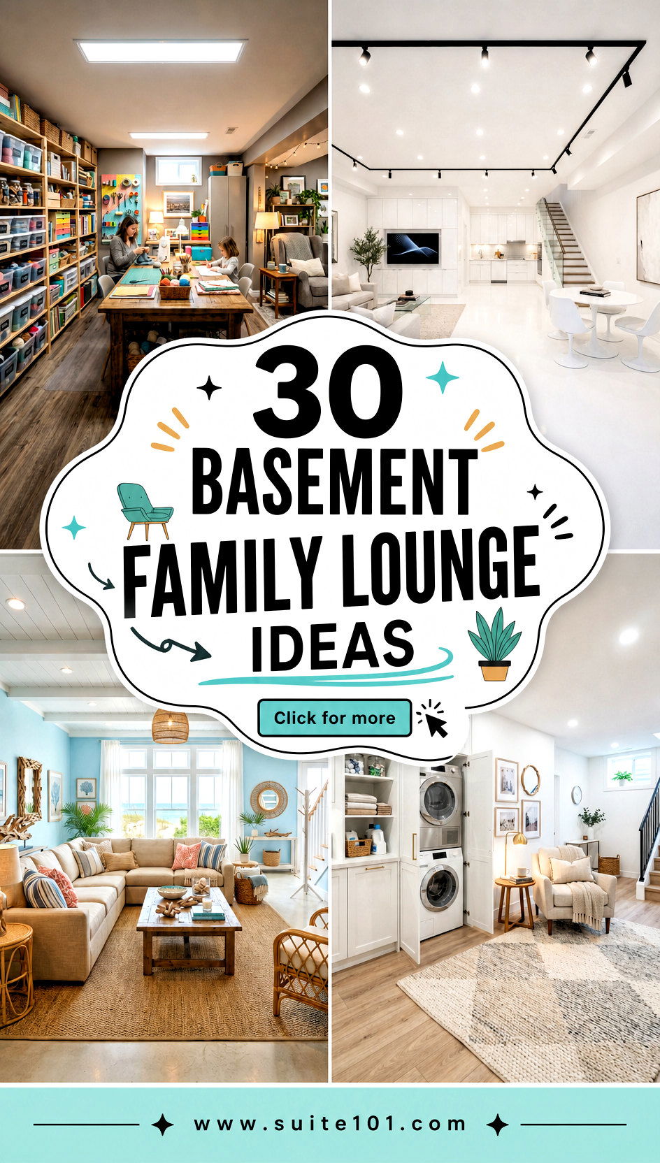 30 Basement Family Lounge Ideas Turn Space Into Hangouts - 30 Basement Family Lounge Ideas: Turn Space Into Hangouts