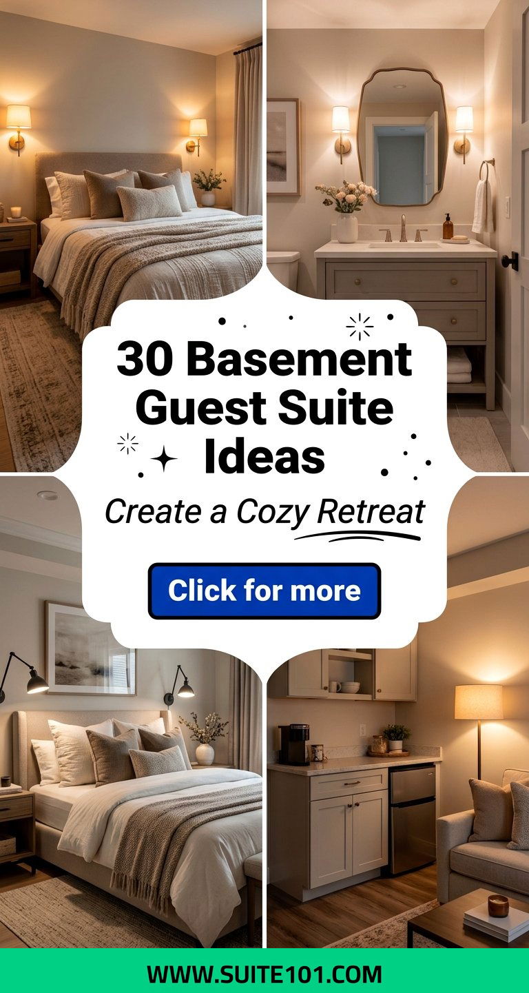 30 Basement Guest Suite Ideas Create a Cozy Retreat Downstairs - 30 Basement Guest Suite Ideas: Create a Cozy Retreat Downstairs