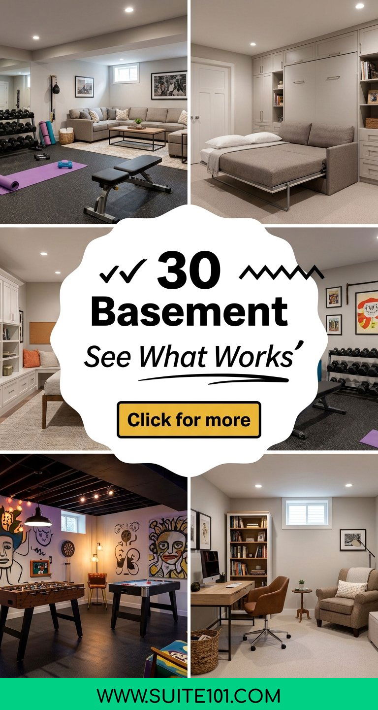 30 Basement Ideas From Gym to Guest Suite See What Works - 30 Basement Ideas: From Gym to Guest Suite, See What Works