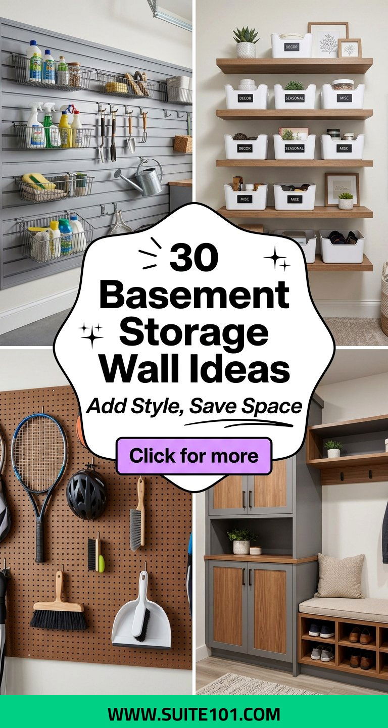 30 Basement Storage Wall Ideas Add Style and Save Space - 30 Basement Storage Wall Ideas: Add Style and Save Space