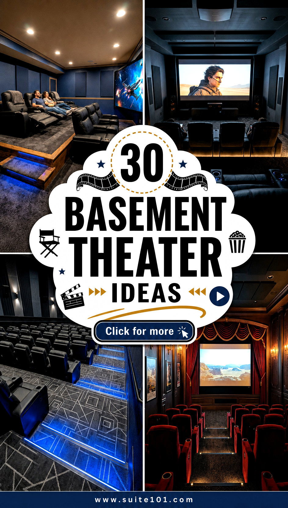 30 Basement Theater Ideas for a Cozy Movie-Ready Escape - 30 Basement Theater Ideas for a Cozy Movie-Ready Escape
