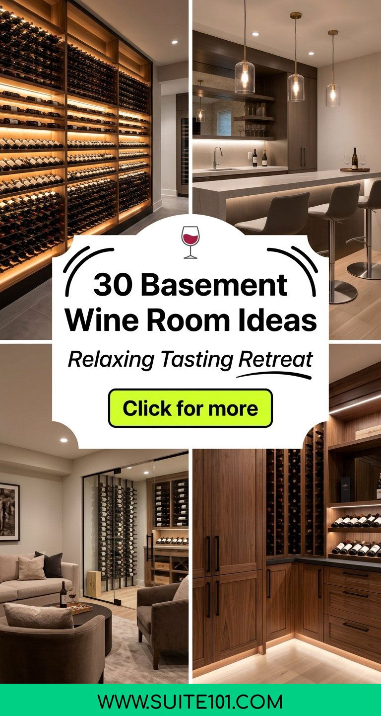 30 Basement Wine Room Ideas Create a Relaxing Tasting Retreat - 30 Basement Wine Room Ideas: Create a Relaxing Tasting Retreat