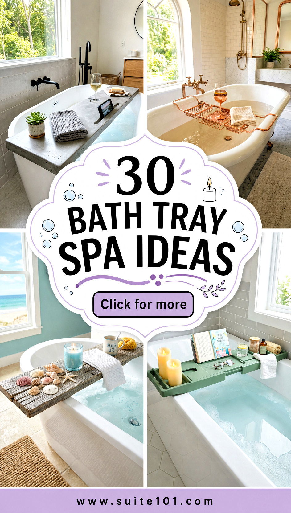 30 Bath Tray Spa Ideas Luxury Soak Setups You Can Copy - 30 Bath Tray Spa Ideas: Luxury Soak Setups You Can Copy