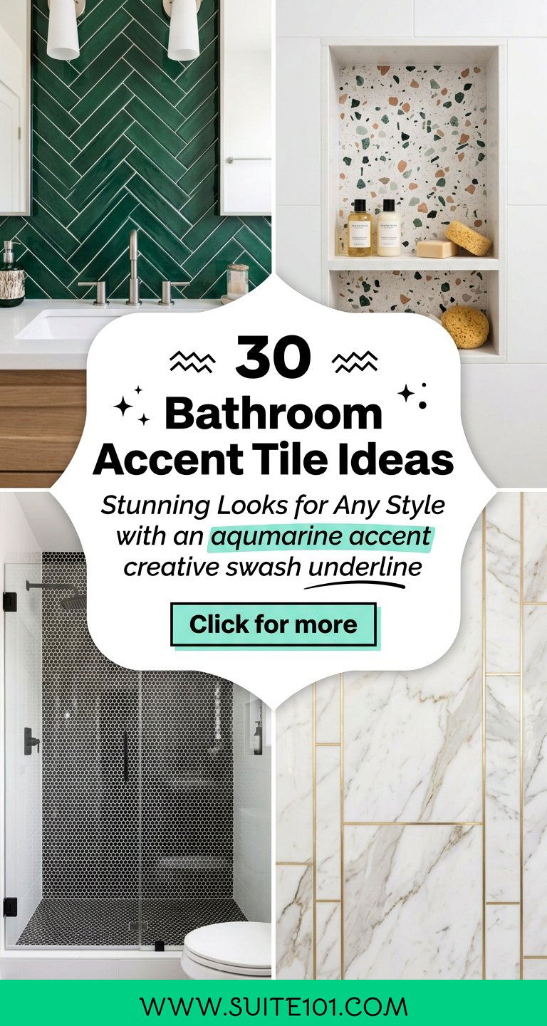 30 Bathroom Accent Tile Ideas Stunning Looks for Any Style - 30 Bathroom Accent Tile Ideas: Stunning Looks for Any Style