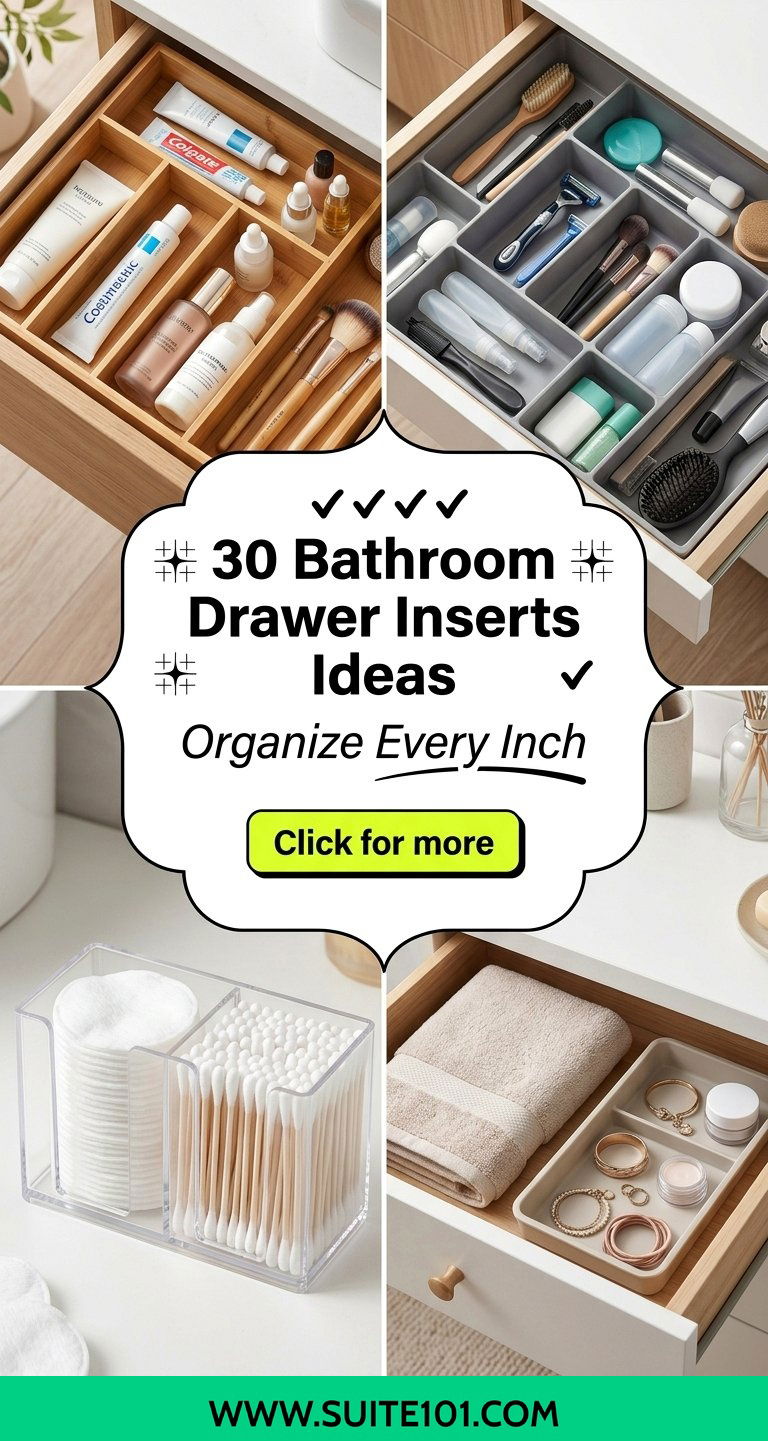 30 Bathroom Drawer Inserts Ideas to Organize Every Inch - 30 Bathroom Drawer Inserts Ideas to Organize Every Inch