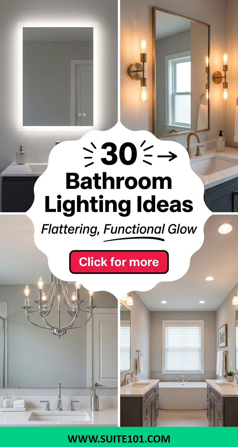 30 Bathroom Lighting Ideas for Flattering Functional Glow - 30 Bathroom Lighting Ideas for Flattering, Functional Glow