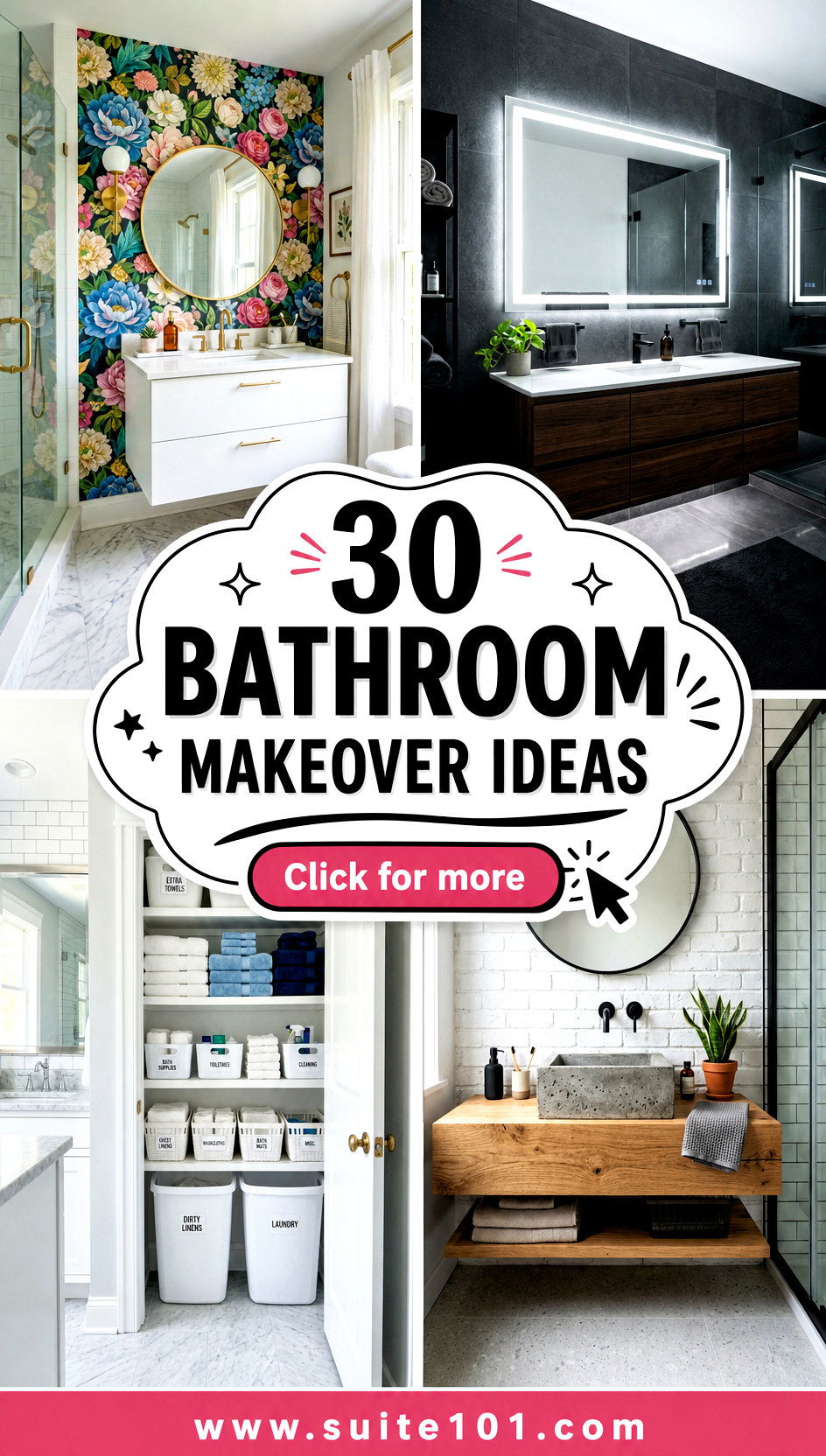 30 Bathroom Makeover Ideas for a Fresh Luxury Look Today - 30 Bathroom Makeover Ideas for a Fresh, Luxury Look Today