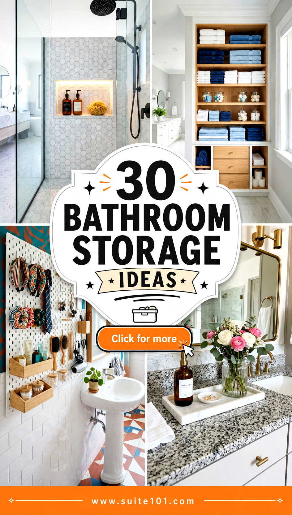 30 Bathroom Storage Ideas to Tame Clutter and Stay Stylish - 30 Bathroom Storage Ideas to Tame Clutter and Stay Stylish