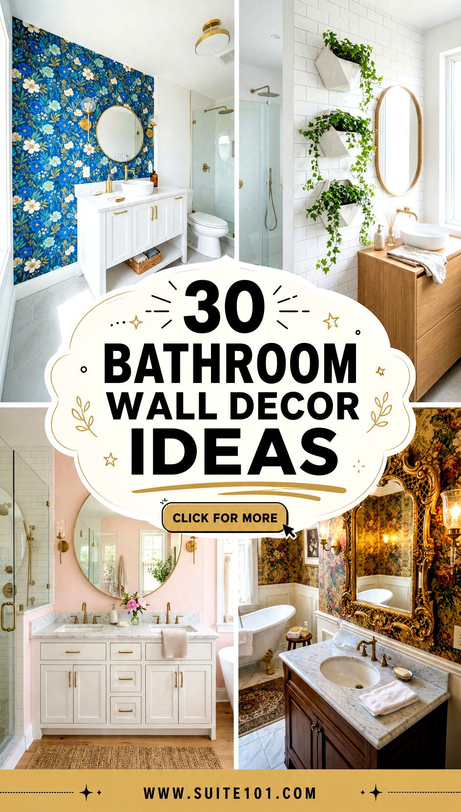 30 Bathroom Wall Decor Ideas to Elevate Your Space Today - 30 Bathroom Wall Decor Ideas to Elevate Your Space Today