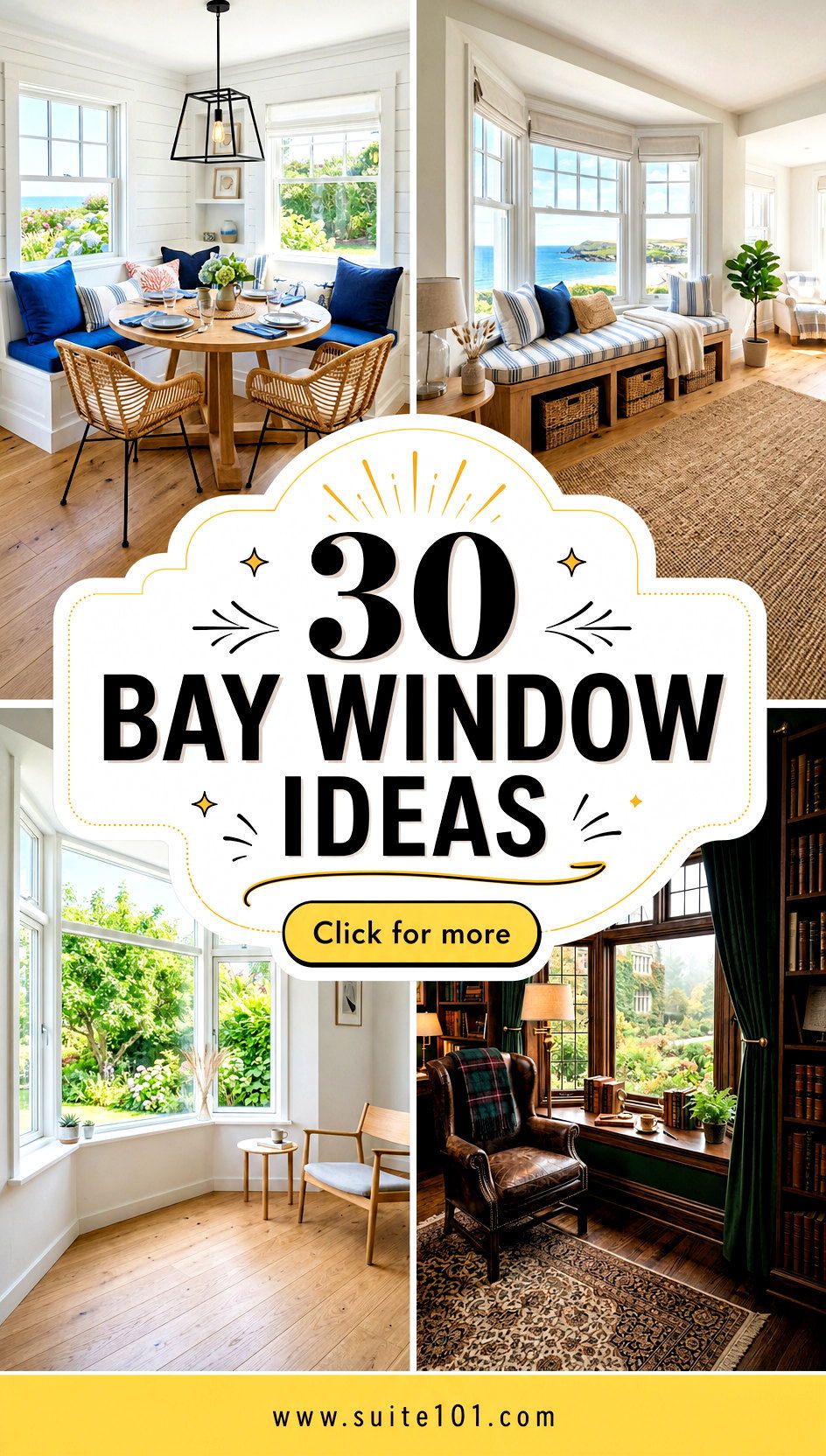 30 Bay Window Ideas to Add Light Space and Character Today - 30 Bay Window Ideas to Add Light, Space, and Character Today