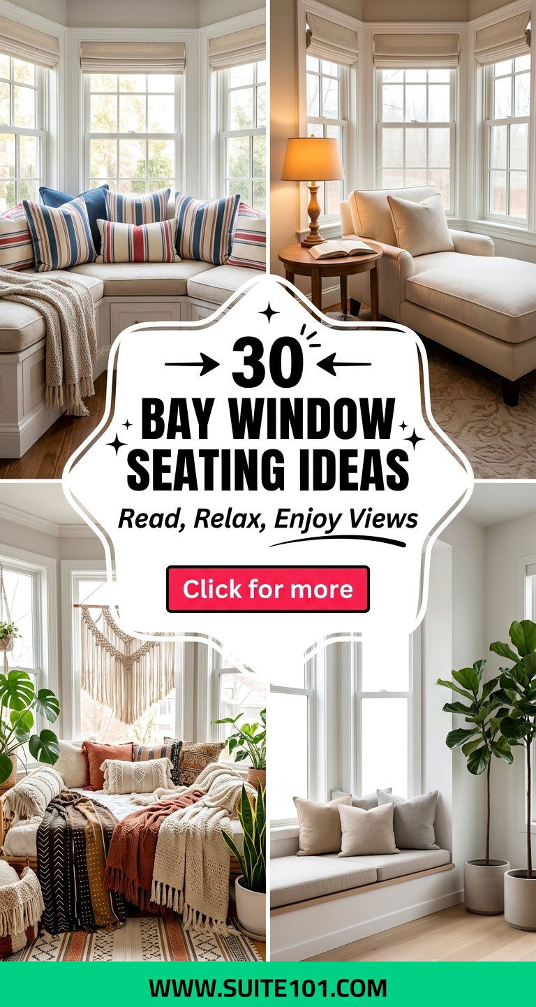 30 Bay Window Seating Ideas for Reading Nooks and Views - 30 Bay Window Seating Ideas for Reading Nooks and Views